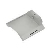 CNC-bearbejdede aluminiumslegeringsdele med glasperlebl&aelig;sningsoverflade