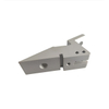 Produits d'usinage CNC en alliage d'aluminium avec souffle de grenaille et anodisation claire 