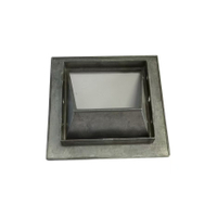 A380 อะลูมิเนียมหล่อขึ้นรูปพร้อมหน้าแปลนทับซ้อนกันสำหรับไฟ LED