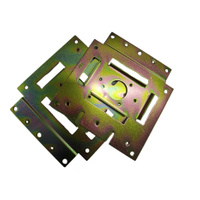 Skrivena indeksna ploča od hladno valjanog čeličnog lima sa žutim kromatom na pocinčanoj presvlaci 