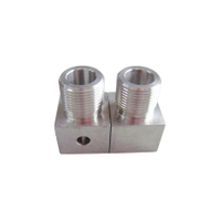 רכיב בוכנה מנירוסטה 303 בעיבוד CNC מותאם אישית, סובלנות הדוקה