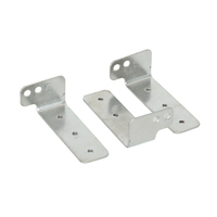 명확한 아연 도금이 있는 터미널 블록용 냉간 압연 강철 1/4 하드 스탬핑 브래킷