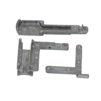 مجموعة من أجزاء المشبك للنوافذ المصنوعة من خلال عملية صب سبائك الزنك