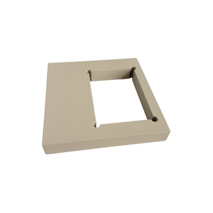 6061T6 Pjes&euml; t&euml; p&euml;rpunuara CNC prej alumini, dizajn me porosi, t&euml; veshura me pluhur