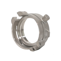 غلاف صب الاستثمار CF8M المطلي بالكهرباء مع التصنيع باستخدام الحاسب الآلي