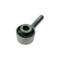 Rubair Overmolding Cruach gaibhnithe Deireadh slat damping Adjustable le Sinc Plating 